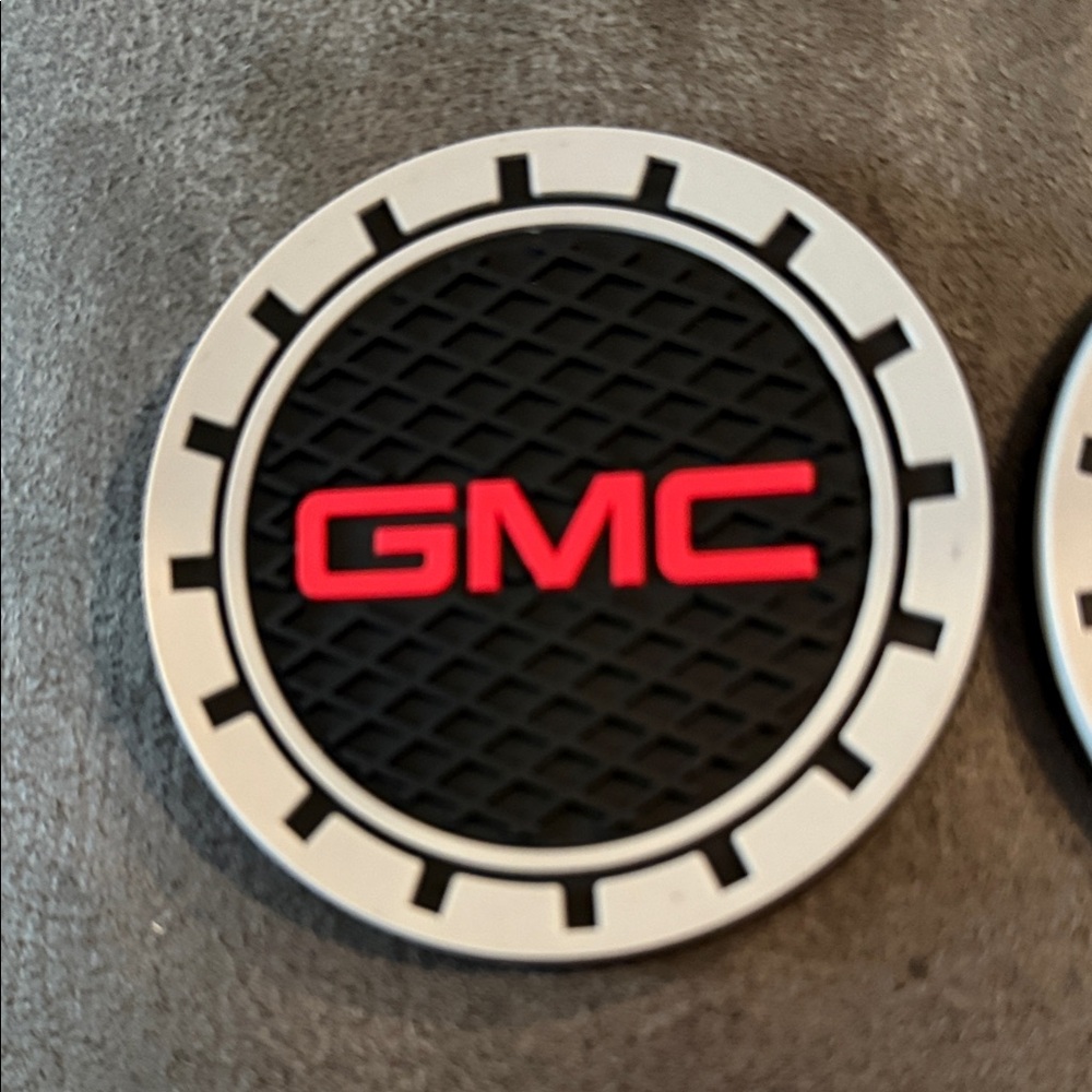 GMC Black and Red Coasters - Picture 2 of 4